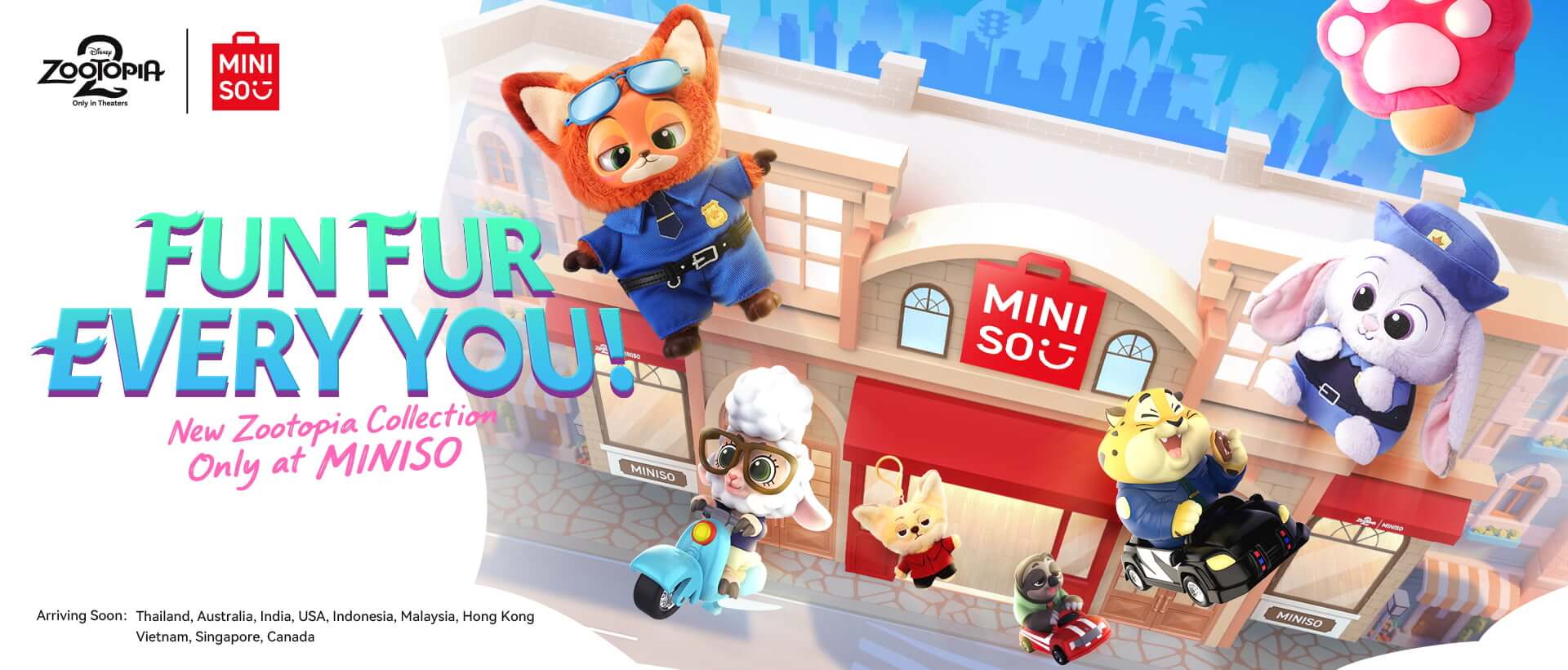 Zootopia コラボレーション